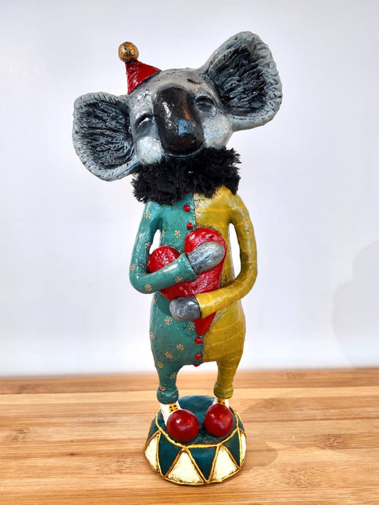 Silent Happiness Koala – from the series “Echoes of the Old Circus”